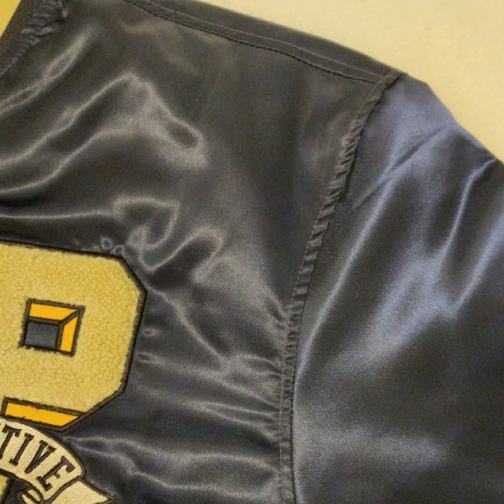Primitive Men's Navy and Gold Varsity Jacket